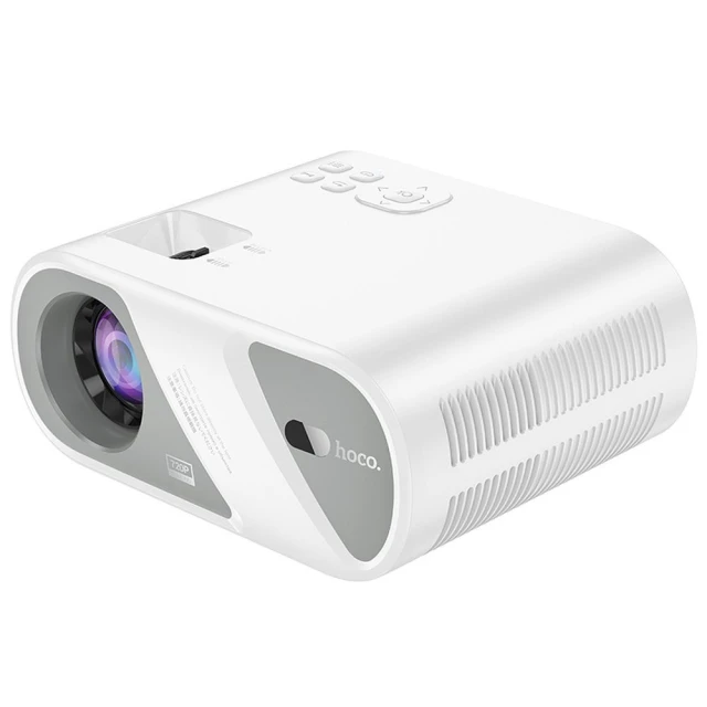 Проєктор Hoco DT1 HD Ready Wi-Fi Bluetooth 720P White (6942007629621)