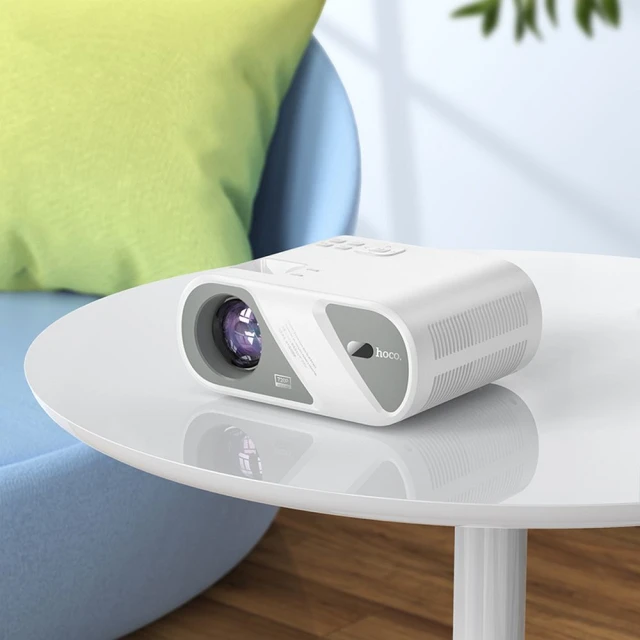 Проєктор Hoco DT1 HD Ready Wi-Fi Bluetooth 720P White (6942007629621)
