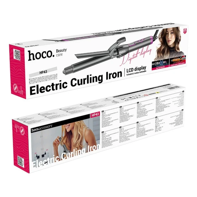 Плойка для волосся Hoco HP43 Grey (6942007631655)