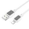 Кабель Hoco X108 USB-A to Lightning 2.4A 1m White (6942007632201)