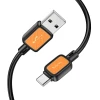 Кабель USB A до USB C Hoco X108 3A 1 м Black (6942007632232)