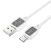 Кабель Hoco X108 USB A - USB C 3A 1 м White (6942007632249)