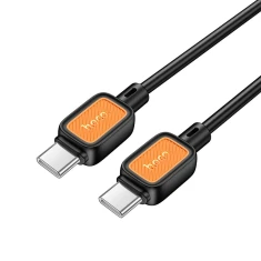 Кабель Hoco X108 USB-C to USB-C 3A 60W 1m Black (6942007632256)