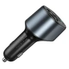 Автозарядка Hoco Z56 USB-A + USB-C + роз'єм прикурювача PD QC3.0 3A 35W Black (6942007633031)