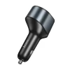 Автозарядка Hoco Z56 USB-A + USB-C + роз'єм прикурювача PD QC3.0 3A 35W Black (6942007633031)