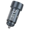 Автозарядка Hoco Z57A USB-A + USB-C QC3.0 PD 30W Grey (6942007633109)