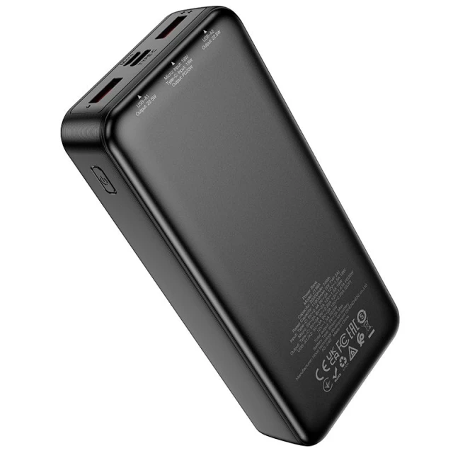 Портативний зарядний пристрій Hoco J136A 20000 mAh QC PD 2A 22,5 Вт Black (6942007634830)