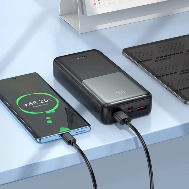 Портативний зарядний пристрій Hoco J136A 20000 mAh QC PD 2A 22,5 Вт Black (6942007634830)