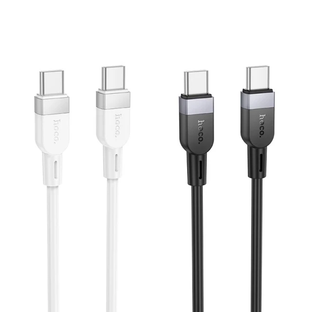 Кабель Hoco X109 USB C to USB C Black (6942007636261)