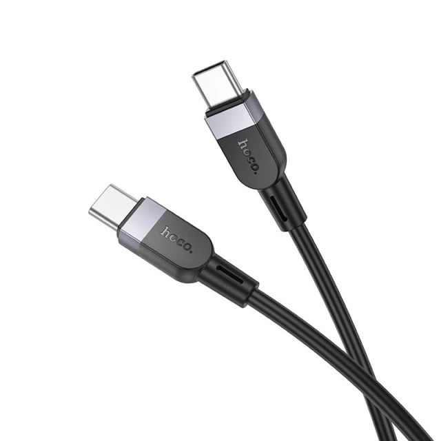 Кабель Hoco X109 USB C to USB C Black (6942007636261)