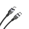 Кабель Hoco X109 USB C to USB C Black (6942007636261)