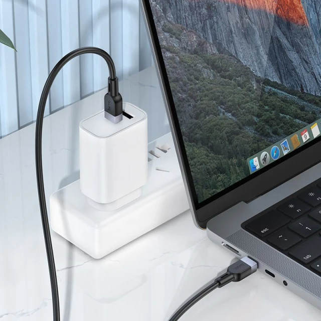 Кабель Hoco X109 USB C to USB C 60W 2m Black (6942007636322)