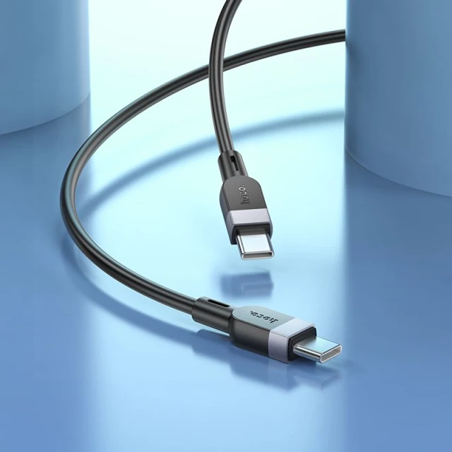 Кабель Hoco X109 USB C to USB C 60W 2m Black (6942007636322)
