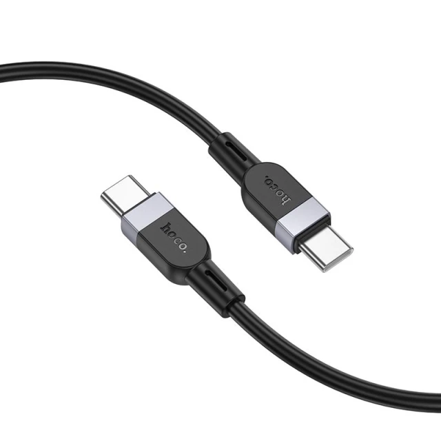 Кабель Hoco X109 USB C to USB C 60W 2m Black (6942007636322)