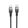 Кабель Hoco X109 USB C to USB C 60W 2m Black (6942007636322)
