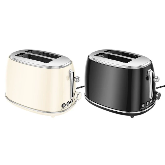 Тостер Hoco HE50 Retro 850W Black (6942007638272)