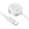 Бездротова зарядка Hoco CW59 2.5W USB-C для Apple Watch/Samsung Watch White (6942007638517)