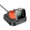 Бездротова зарядка Hoco CQ16A для Apple Watch Black (6942007639866)