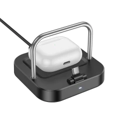 Бездротова зарядка Hoco CQ16B Black (6942007639880)