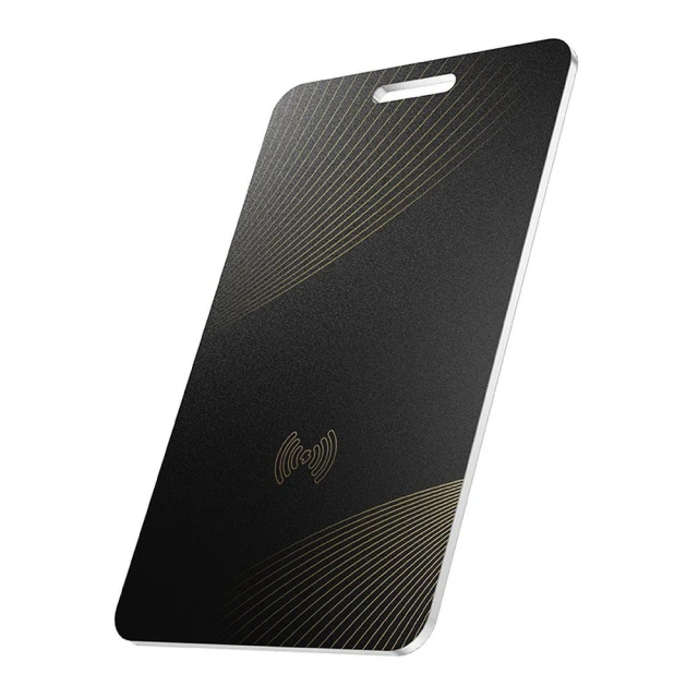 Локалізатор сумісний з Apple Find My Hoco у формі картки E92 Black (6942007640107)