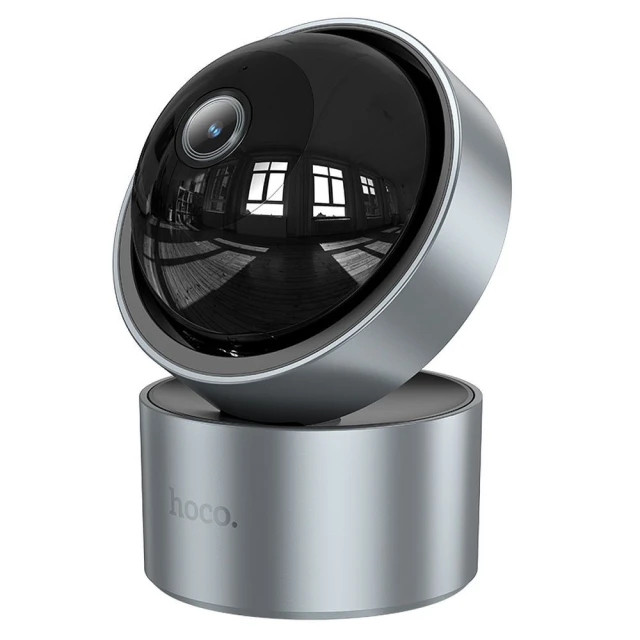 Камера внутрішня Hoco регульована у двох площинах 3MP Full HD D5 Silver (6942007640121)