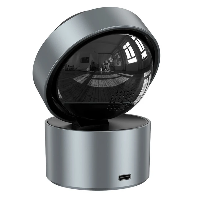 Камера внутрішня Hoco регульована у двох площинах 3MP Full HD D5 Silver (6942007640121)