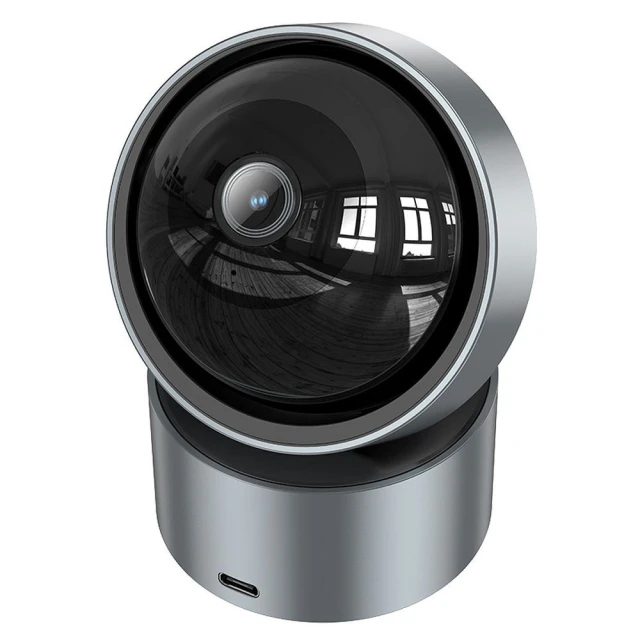 Камера внутрішня Hoco регульована у двох площинах 3MP Full HD D5 Silver (6942007640121)