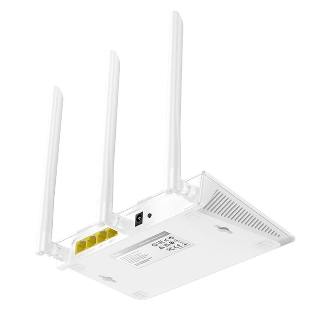 Роутер бездротовий Hoco WiFi4 HI30 White (6942007640688)