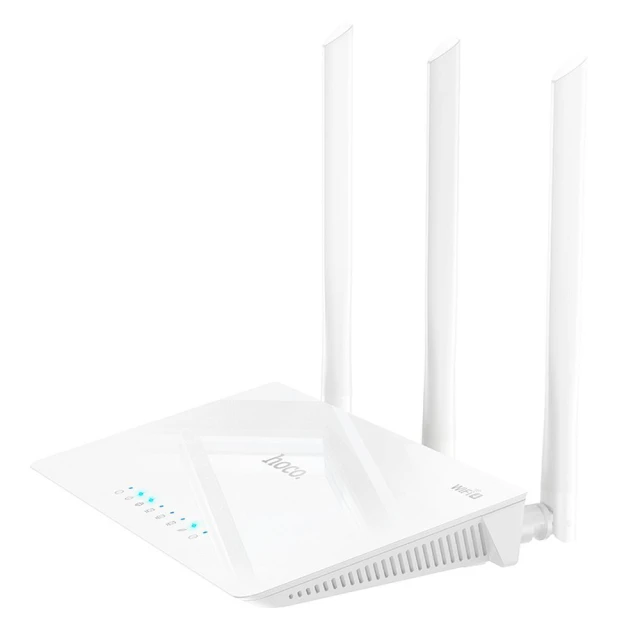 Роутер бездротовий Hoco WiFi4 HI30 White (6942007640688)