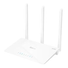 Роутер бездротовий Hoco WiFi4 HI30 White (6942007640688)
