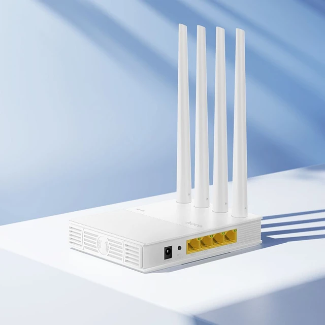 Роутер бездротовий Hoco WiFi5 HI31 White (6942007640718)