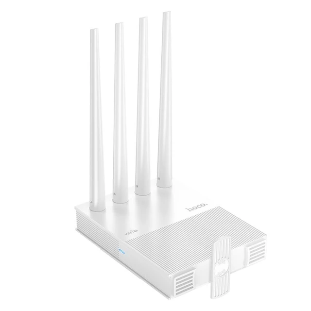 Роутер бездротовий Hoco WiFi5 HI31 White (6942007640718)