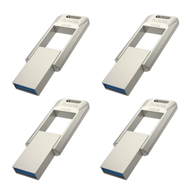 Флешка Hoco UD16 32GB USB 3.0 USB A Silver (6942007641616)