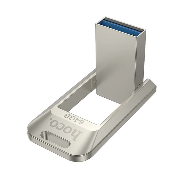 Флешка Hoco UD16 64GB USB 3.0 USB A Silver (6942007641623)