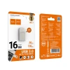 Флешка Hoco UD17 16GB USB 3.0 USB C Silver (6942007641654)