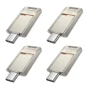 USB-флешка Hoco UD17 64GB USB 3.0 USB-C Silver (6942007641678)