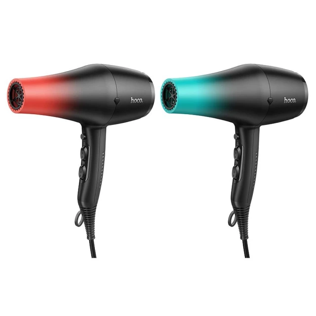 Фен для волосся Hoco HP15 Red Gradient (6942007641760)
