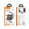 Кабель Hoco U140 All-in-one PD 3A 60W 0.95 m со сменными наконечниками Black (6942007642064)