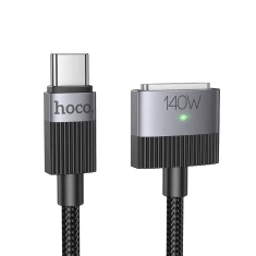 Кабель Hoco U141 USB-C to MagSafe 3 5A 140W 1.8m Black (6942007642088)