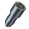 Автомобільний зарядний пристрій Hoco Z60 USB A + USB C QC3.0 PD 48W Black (6942007642095)