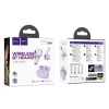 Навушники Hoco TWS EQ15 Purple (6942007642224)