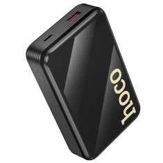 Powerbank Hoco 20000 mAh QC PD 22,5W з вбудованими кабелями USB C + Lightning Q37A Black (6942007644921)