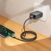 Кабель Hoco X112 USB-A to USB-C 5A з дисплеєм 1м Black (6942007645560)