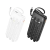Портативний зарядний пристрій Hoco J146 10000 mAh 2A з вбудованими кабелями USB A + USB C + Lightning + Micro USB Black (6942007645898)