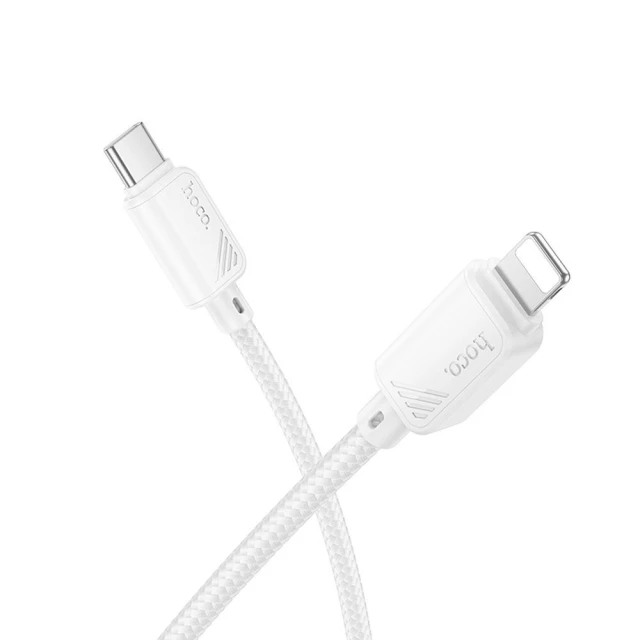 Кабель Hoco X113 USB-C to Lightning PD 27W 1m White (6942007646093)
