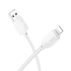 Кабель Hoco X113 USB-A to Lightning 2.4A 1m White (6942007646123)