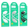 Кабель Hoco X113 USB-A to Lightning 2.4A 1m Grey (6942007646130)