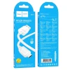 Кабель USB A до Micro USB Hoco X113 2.4A 1 м White (6942007646154)