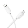 Кабель USB A до Micro USB Hoco X113 2.4A 1 м White (6942007646154)