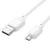 Кабель USB A до Micro USB Hoco X113 2.4A 1 м White (6942007646154)